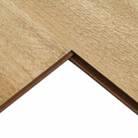 Produktbild för Laminatgolv 15 pcs Rustik Brown 101 x 20 x 0,8 cm