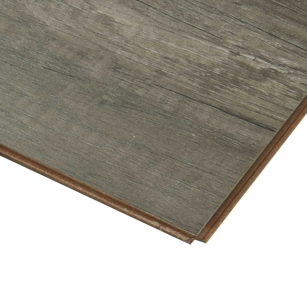 Produktbild för Laminatgolv 15 pcs Gammal Grå 101 x 20 x 0,8 cm Konstruerat trä