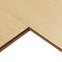 Produktbild för Laminatgolv 15 pcs Ljus Lönn 101 x 20 x 0,8 cm Konstruerat trä