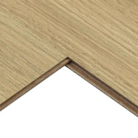 Produktbild för Laminatgolv 15 pcs Ljus Grädde 101 x 20 x 0,8 cm