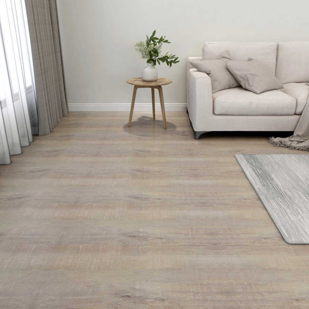 Produktbild för Golvplankor 55 pcs Taupe 5,11 m² PVC