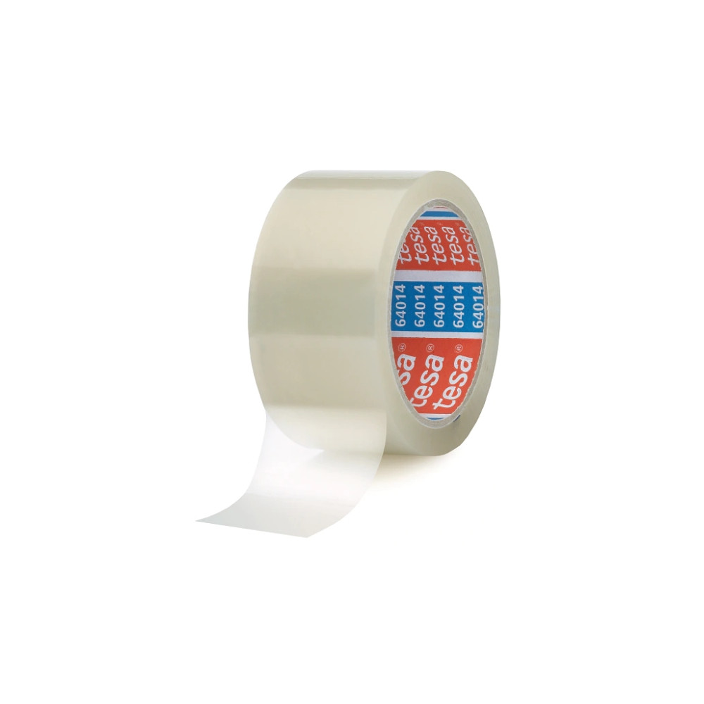 Produktbild för Tesa 64014 förpackningstejp - 50 mm x 66 m - klar
