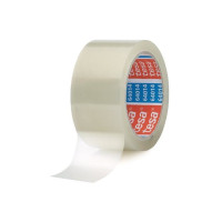 Produktbild för Tesa 64014 förpackningstejp - 50 mm x 66 m - klar