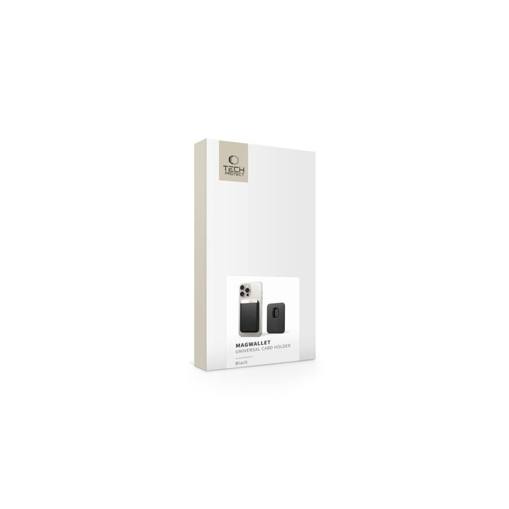 Produktbild för Tech-Protect MAGWALLET MagSafe universell magnetisk korthåll...