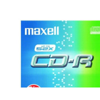 Produktbild för Maxell 624036, 52X, CD-R, 120 mm, 700 MB, Krympfilmsförpacka...