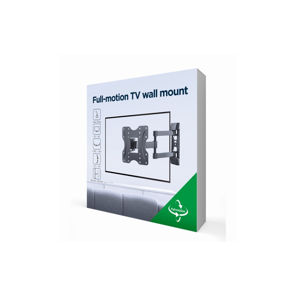 Produktbild för Gembird WM-42ST-02 monteringssats - för LCD-TV - full rörelse