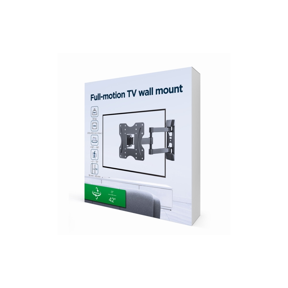 Produktbild för Gembird WM-42ST-02 monteringssats - för LCD-TV - full rörelse