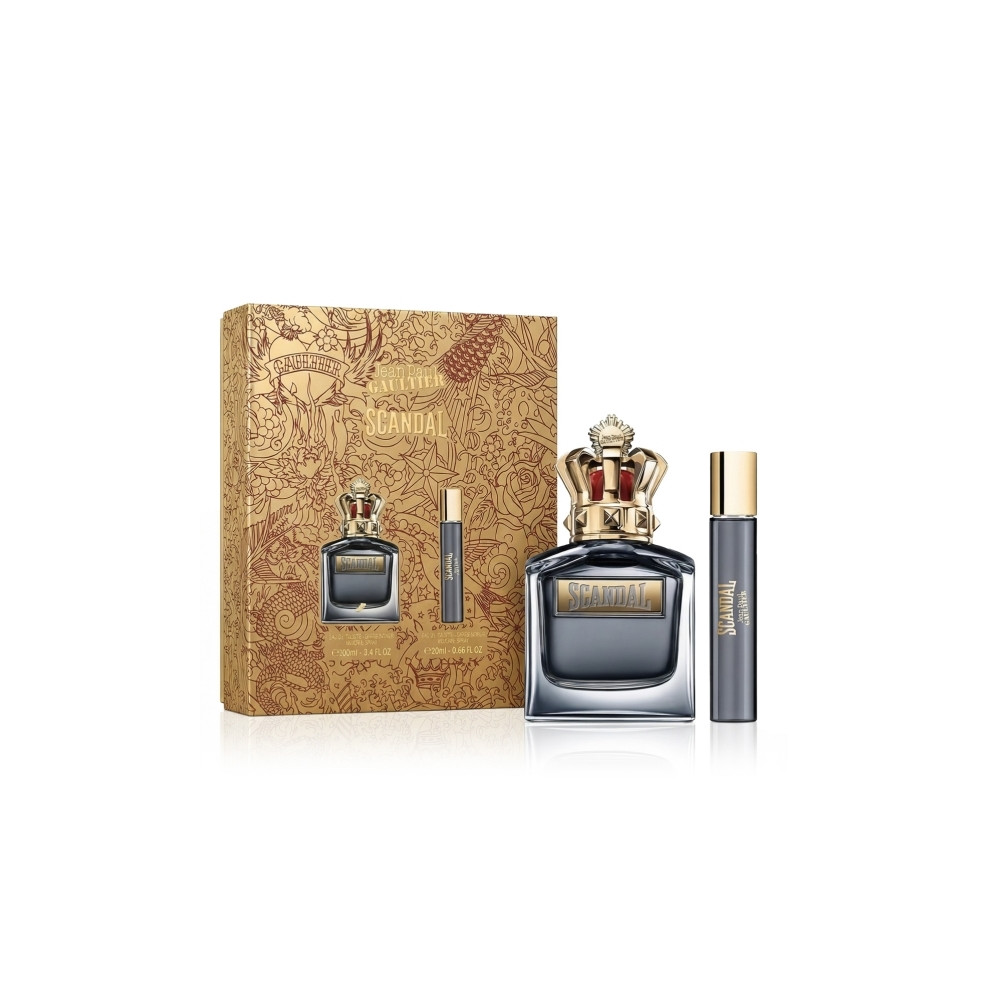 Produktbild för Jean Paul Gaultier Scandal Pour Homme EDT 100 ml + EDT 20 ml