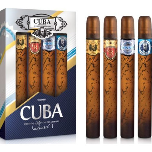Cuba Cuba Cuba EDT Gold 35 ml + EDT Royal 35 ml + EDT Winner 35 m...