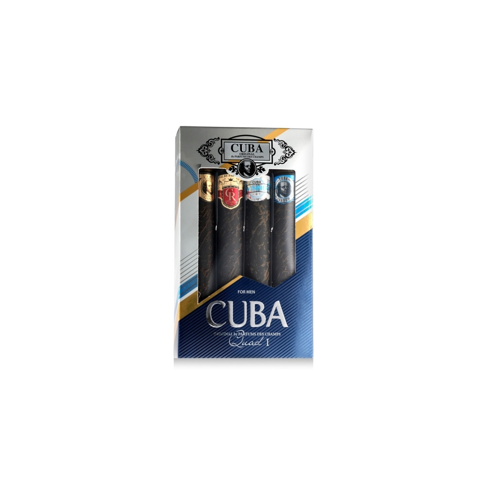Produktbild för Cuba Cuba EDT Gold 35 ml + EDT Royal 35 ml + EDT Winner 35 m...