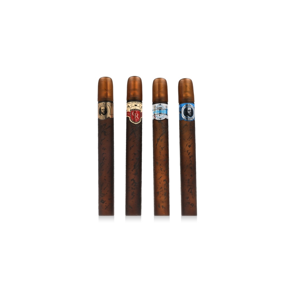 Produktbild för Cuba Cuba EDT Gold 35 ml + EDT Royal 35 ml + EDT Winner 35 m...