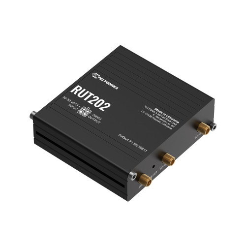 Teltonika Teltonika RUT202 - trådlös router - WWAN - Wi-Fi - 4G - DIN-skenmonterbar