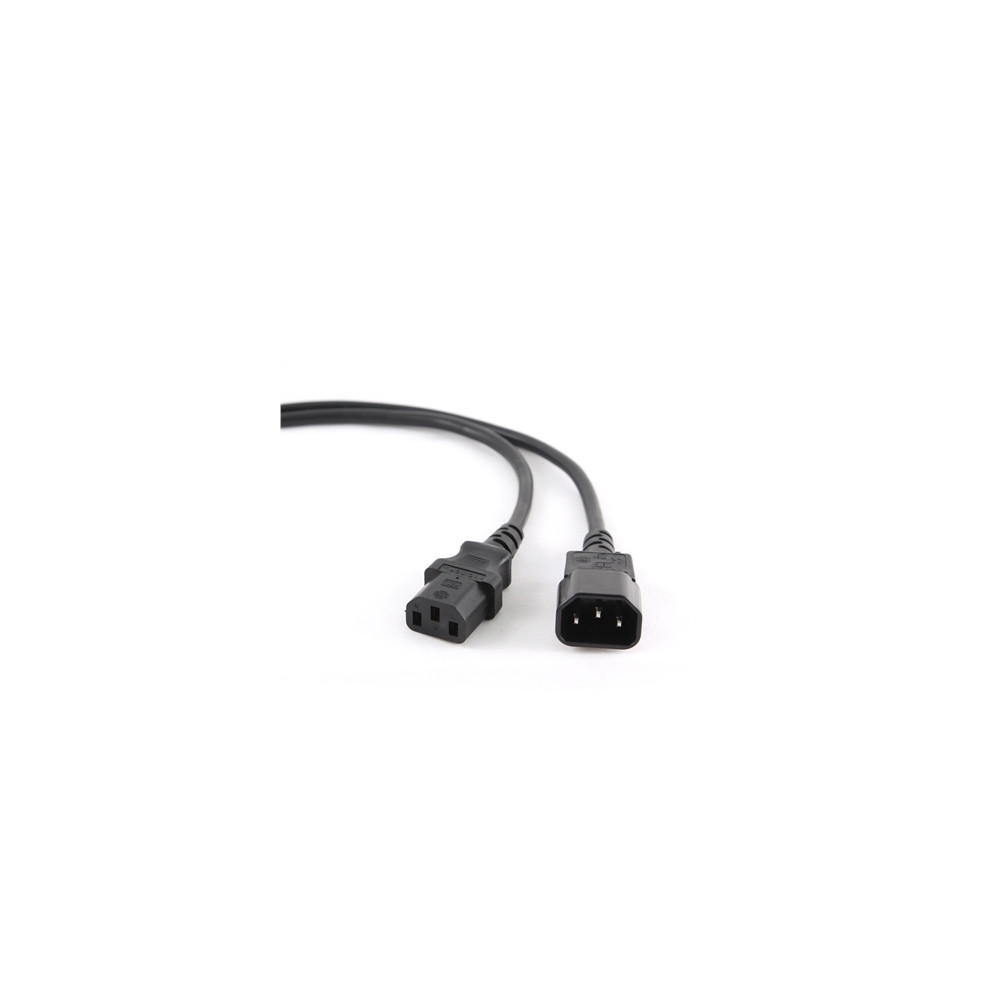 Produktbild för Gembird PC-189-VDE - förlängningskabel för ström - power IEC 60320 C13 till IEC 60320 C14 - 3 m