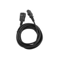 Produktbild för Gembird PC-189-VDE - förlängningskabel för ström - power IEC 60320 C13 till IEC 60320 C14 - 3 m