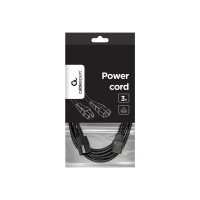 Produktbild för Gembird PC-189-VDE - förlängningskabel för ström - power IEC 60320 C13 till IEC 60320 C14 - 3 m