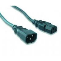 Produktbild för Gembird PC-189-VDE - förlängningskabel för ström - power IEC 60320 C13 till IEC 60320 C14 - 3 m
