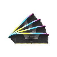 Produktbild för CORSAIR Vengeance RGB - DDR5 - sats - 64 GB: 4 x 16 GB - DIMM 288-pin - 6600 MHz / PC5-52800 - ej buffrad