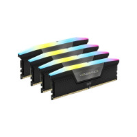 Produktbild för CORSAIR Vengeance RGB - DDR5 - sats - 64 GB: 4 x 16 GB - DIMM 288-pin - 6600 MHz / PC5-52800 - ej buffrad