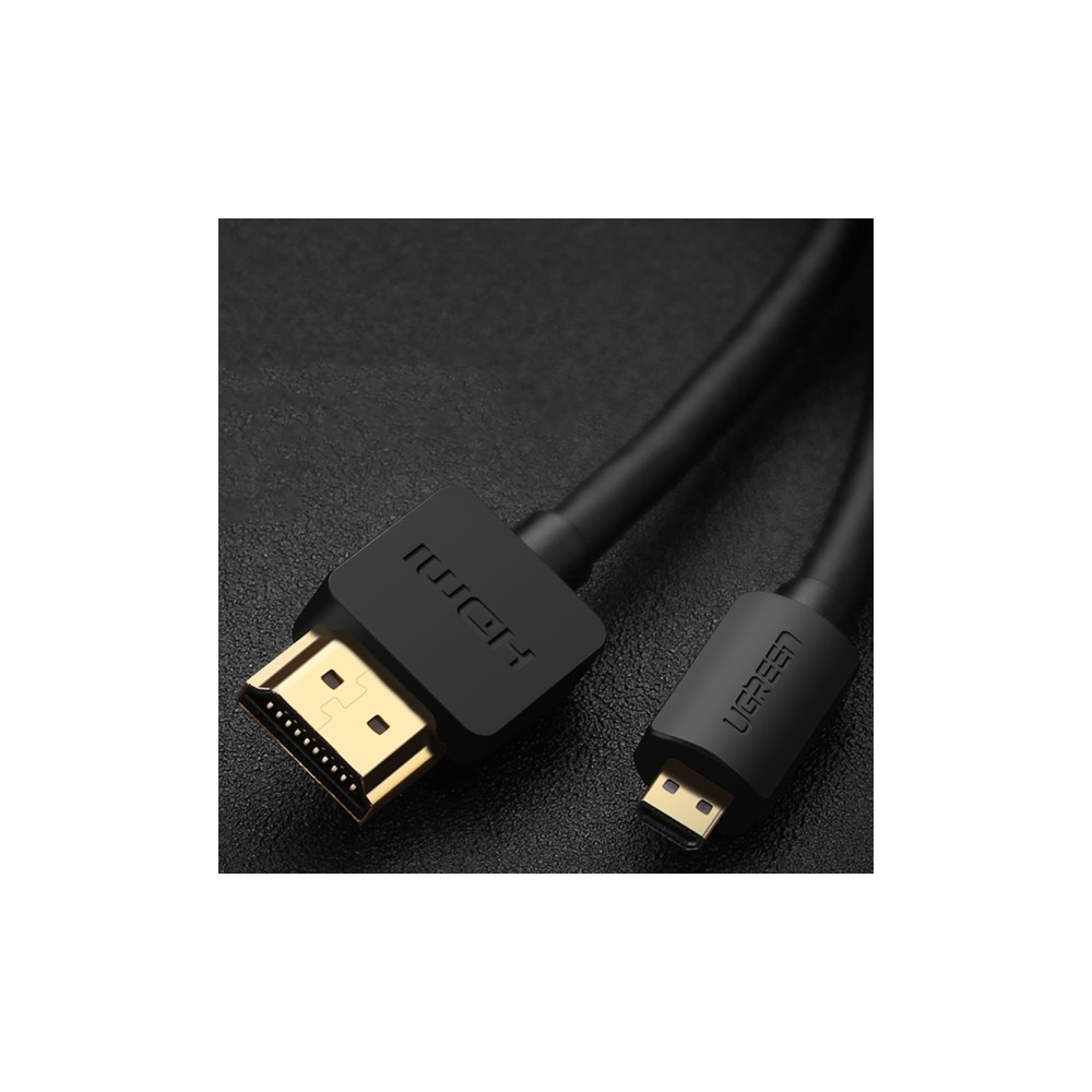 Produktbild för Ugreen 30104, 3 m, HDMI Typ D (micro), HDMI Typ A (standard)...