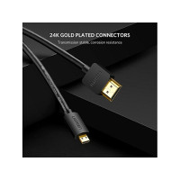 Produktbild för Ugreen 30104, 3 m, HDMI Typ D (micro), HDMI Typ A (standard)...
