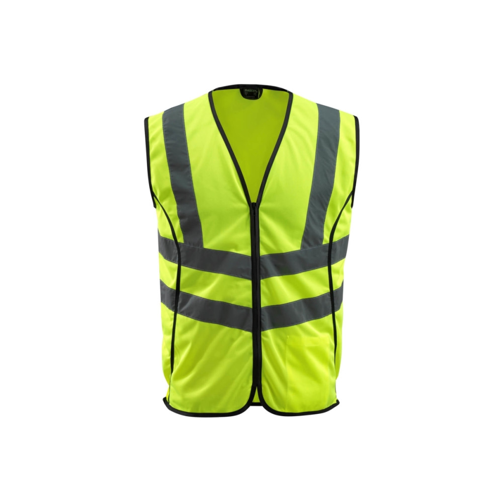 Produktbild för MASCOT 50145-977-17 Trafikväst, Jakke, Ethvert køn, Gul, L,...
