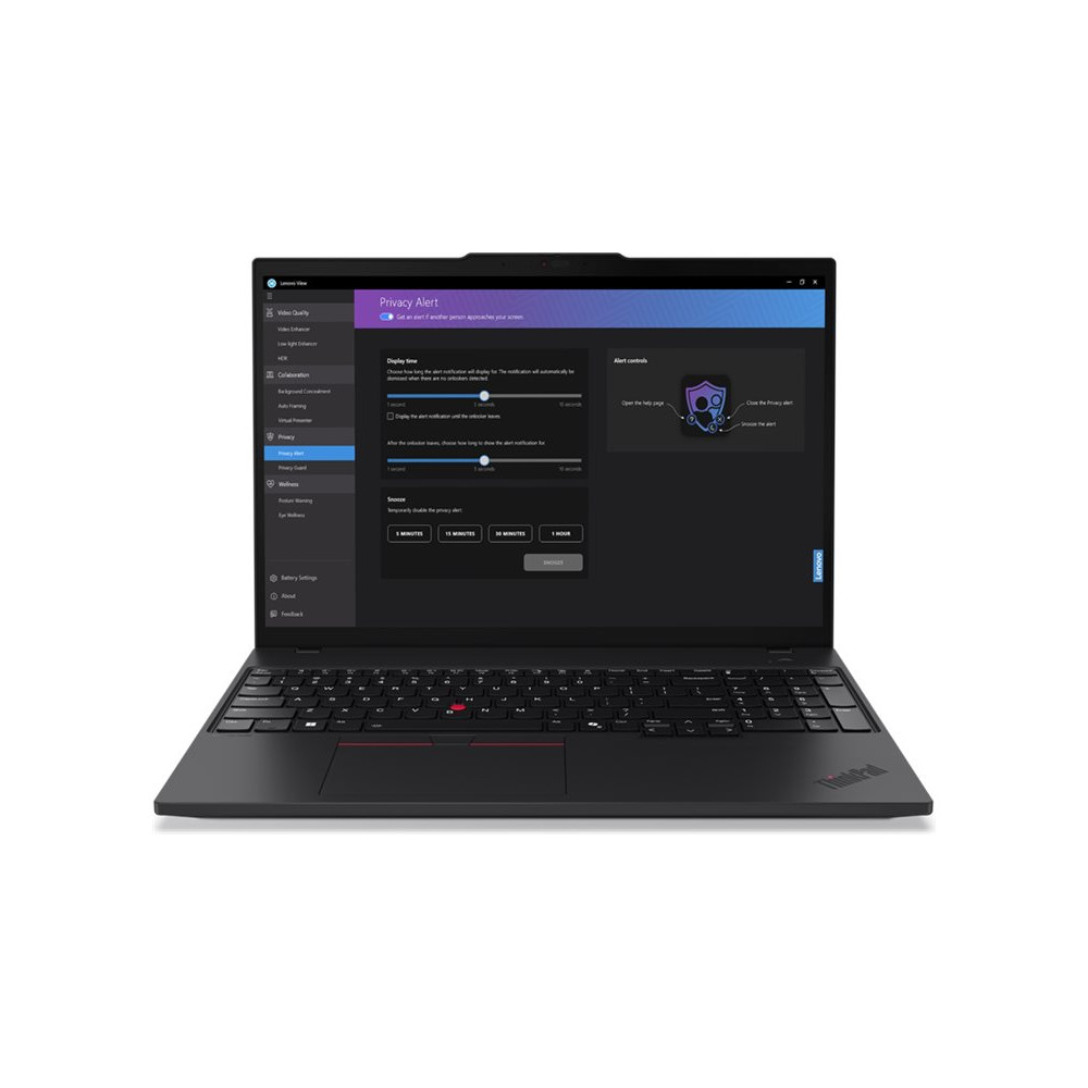 Produktbild för Lenovo ThinkPad T16 Gen 3 - AI PC - 16" - Intel Core Ultra 5 - 125U - 16 GB RAM - 512 GB SSD - brittisk