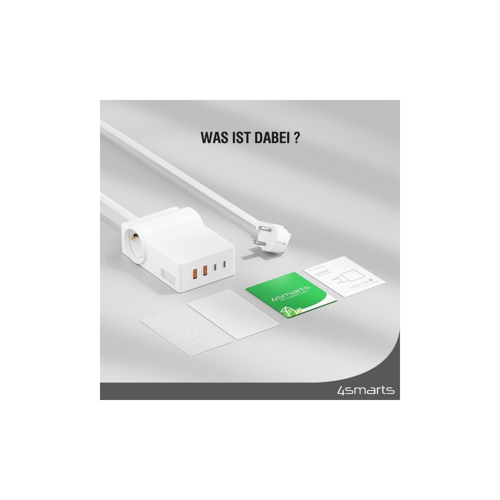 Produktbild för 4smarts - effektband - desk, GaN, 65W