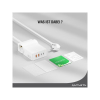 Produktbild för 4smarts - effektband - desk, GaN, 65W