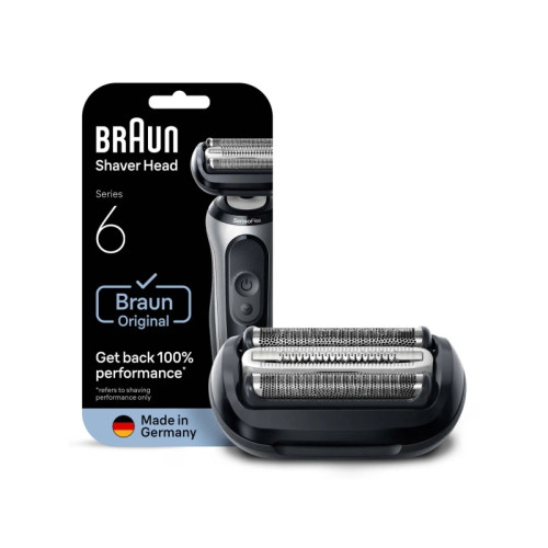 Braun Braun Series 5 64 B, Rakhuvud, 1 huvud, Svart, Rostfritt stå...