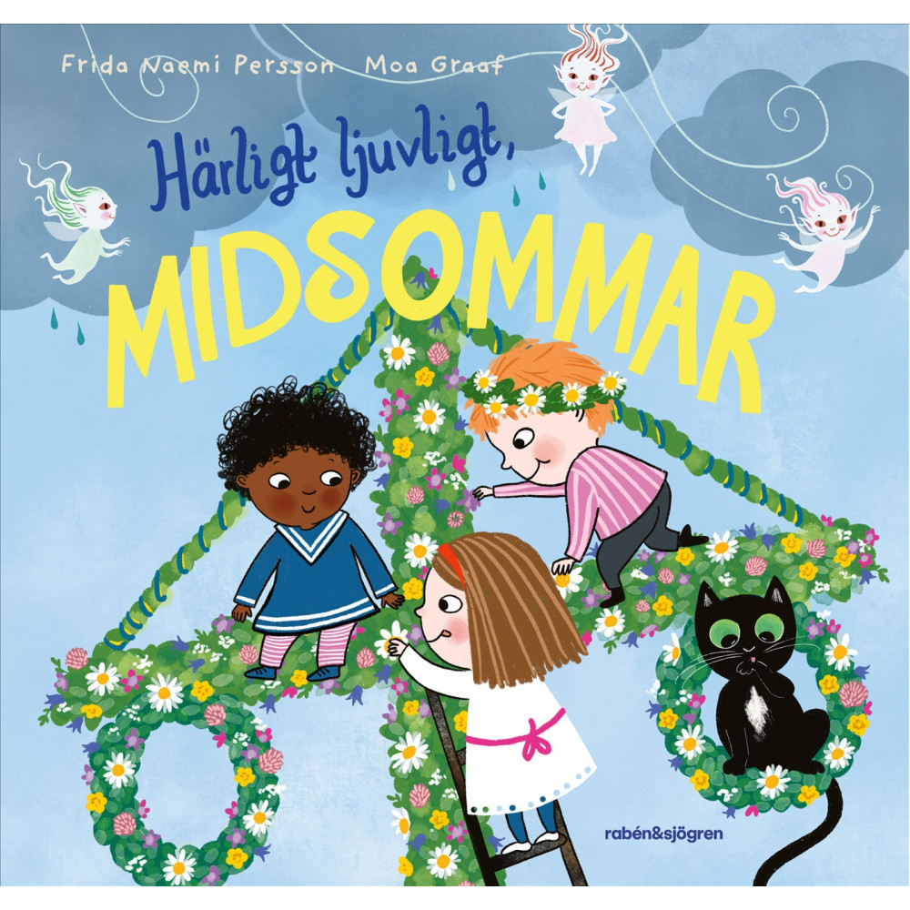 Produktbild för Härligt ljuvligt, midsommar (inbunden)