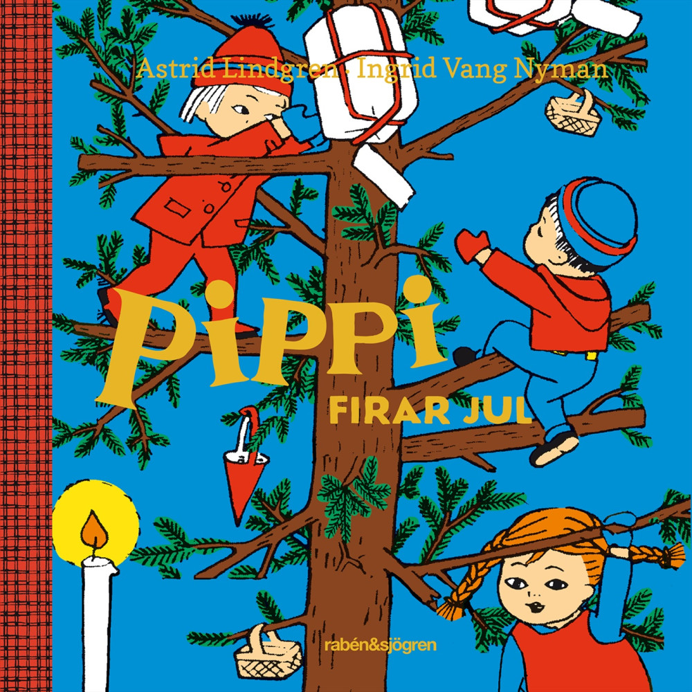 Produktbild för Pippi firar jul (bok, board book)