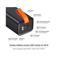 Produktbild för LogiLink PA0351, 50000 mAh, Litium Polymer (LiPo), Power Del...