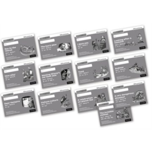 Oxford University Press Read Write Inc. Phonics: Grey Set 7 Core Black & White Storybooks (Mixed Pack of 13) (häftad, eng)