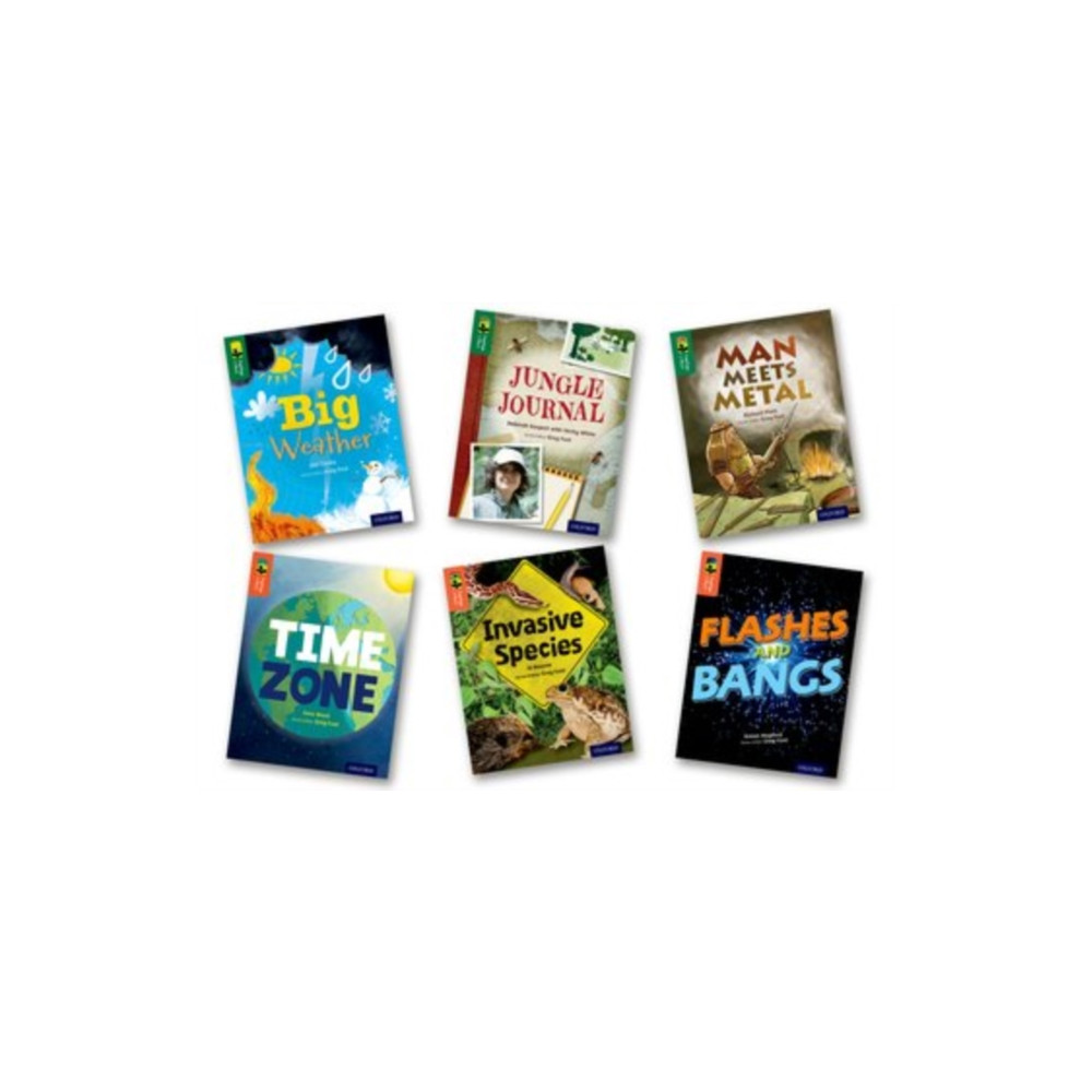 Produktbild för Oxford Reading Tree TreeTops inFact: Oxford Level 12/13: Pack of 6 (häftad, eng)