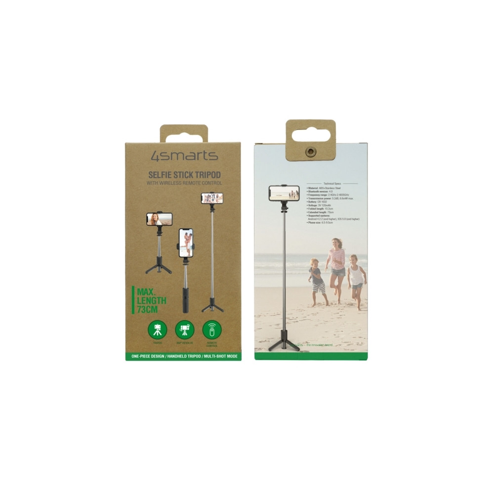 Produktbild för 4smarts 541636, Smartphone, Svart, Varje varumärke, Akrylnit...