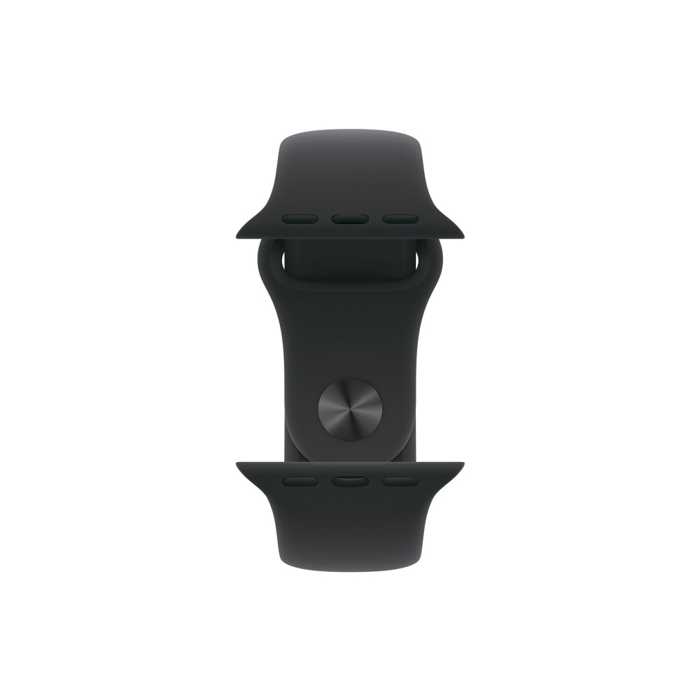 Produktbild för Apple Watch Series 11 (GPS + Cellular) - skiffer titan - smart klocka med sportband - svart - 64 GB