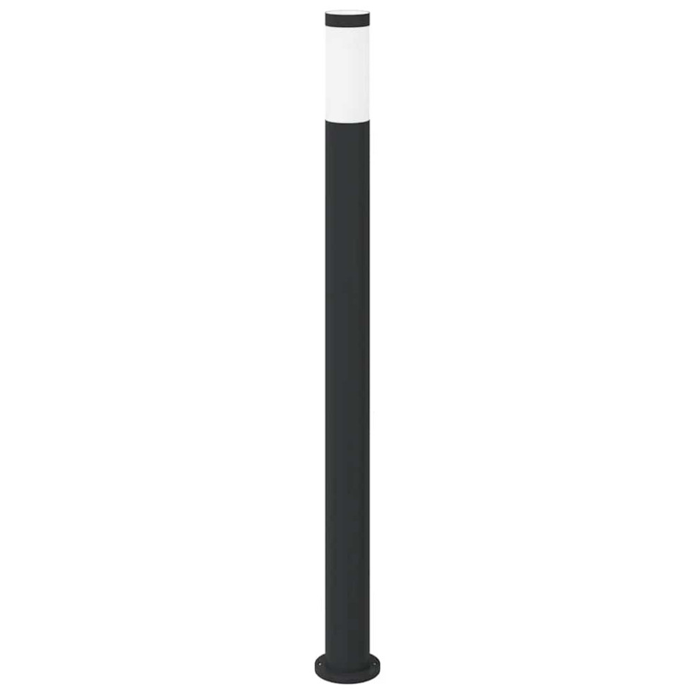 Produktbild för Pollare 3 st 110 cm rostfritt stål IP44