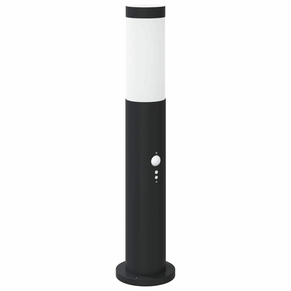 Produktbild för Pollare med sensor 50 cm rostfritt stål IP44