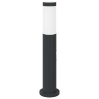 Produktbild för Pollare med sensor 50 cm rostfritt stål IP44