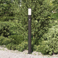 Produktbild för Pollare med sensor 110 cm rostfritt stål IP44