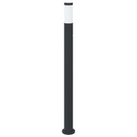 Produktbild för Pollare med sensor 110 cm rostfritt stål IP44