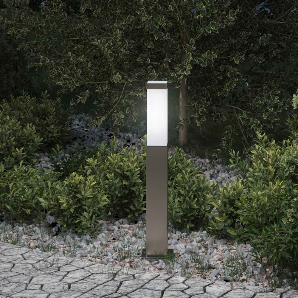 Produktbild för Pollare 50 cm rostfritt stål IP44