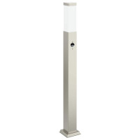 Produktbild för Pollare med sensor 80 cm rostfritt stål IP44