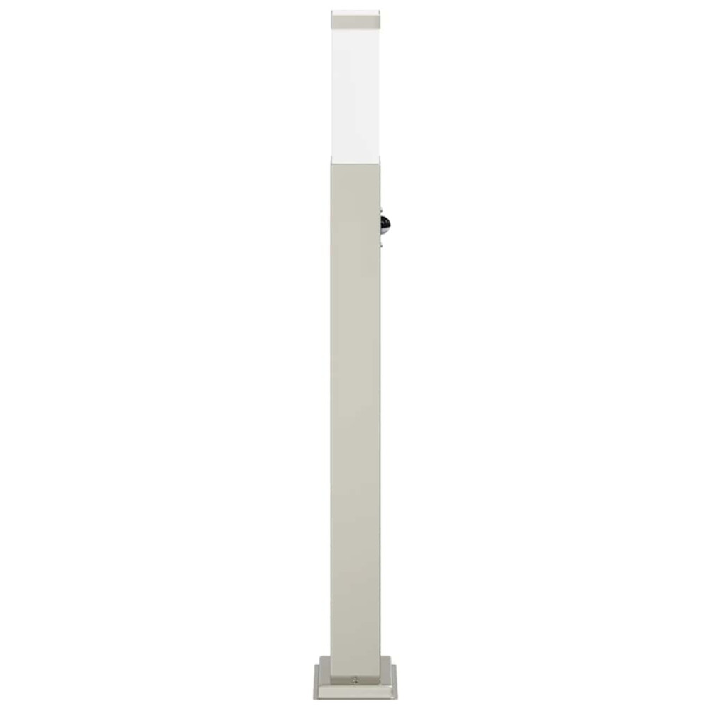 Produktbild för Pollare med sensor 80 cm rostfritt stål IP44