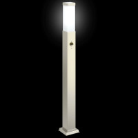 Produktbild för Pollare med sensor 80 cm rostfritt stål IP44