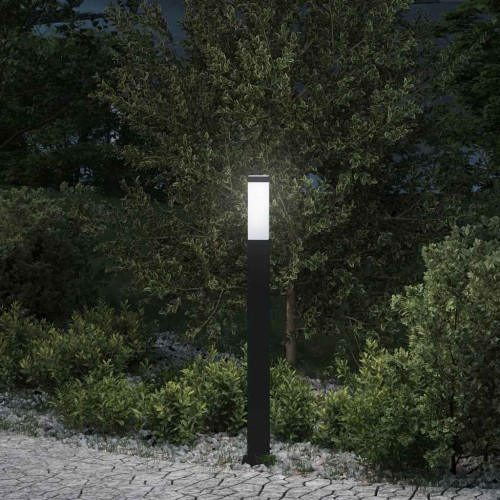 vidaXL Pollare 80 cm svart IP44