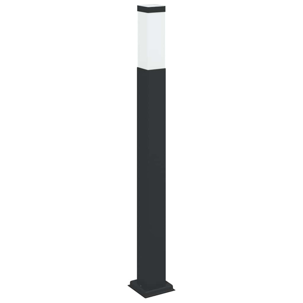 Produktbild för Pollare 80 cm svart IP44