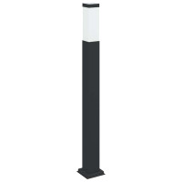 Produktbild för Pollare 80 cm svart IP44