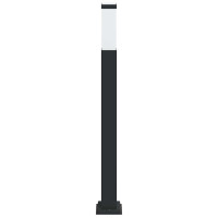 Produktbild för Pollare 80 cm svart IP44