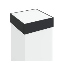 Produktbild för Pollare 80 cm svart IP44